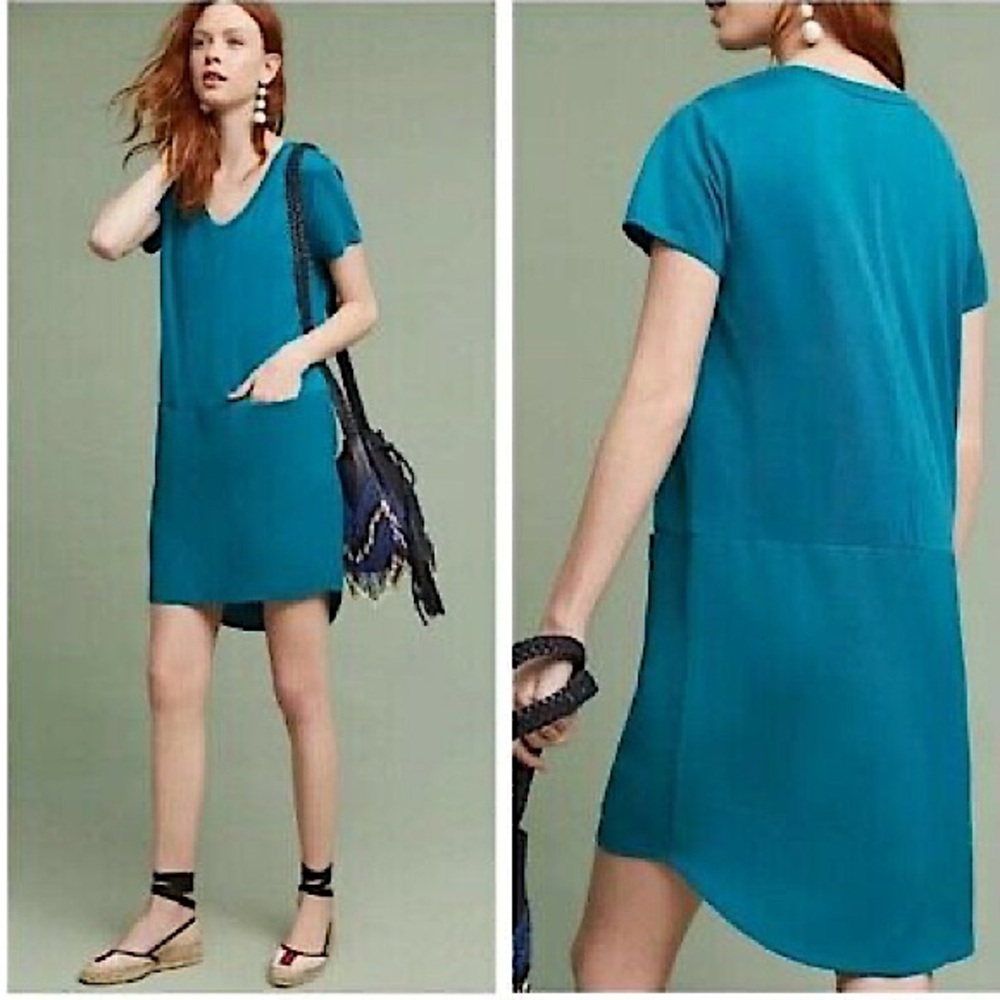 Anthropologie Dolan Left Coast Collection Mixed Media Dress